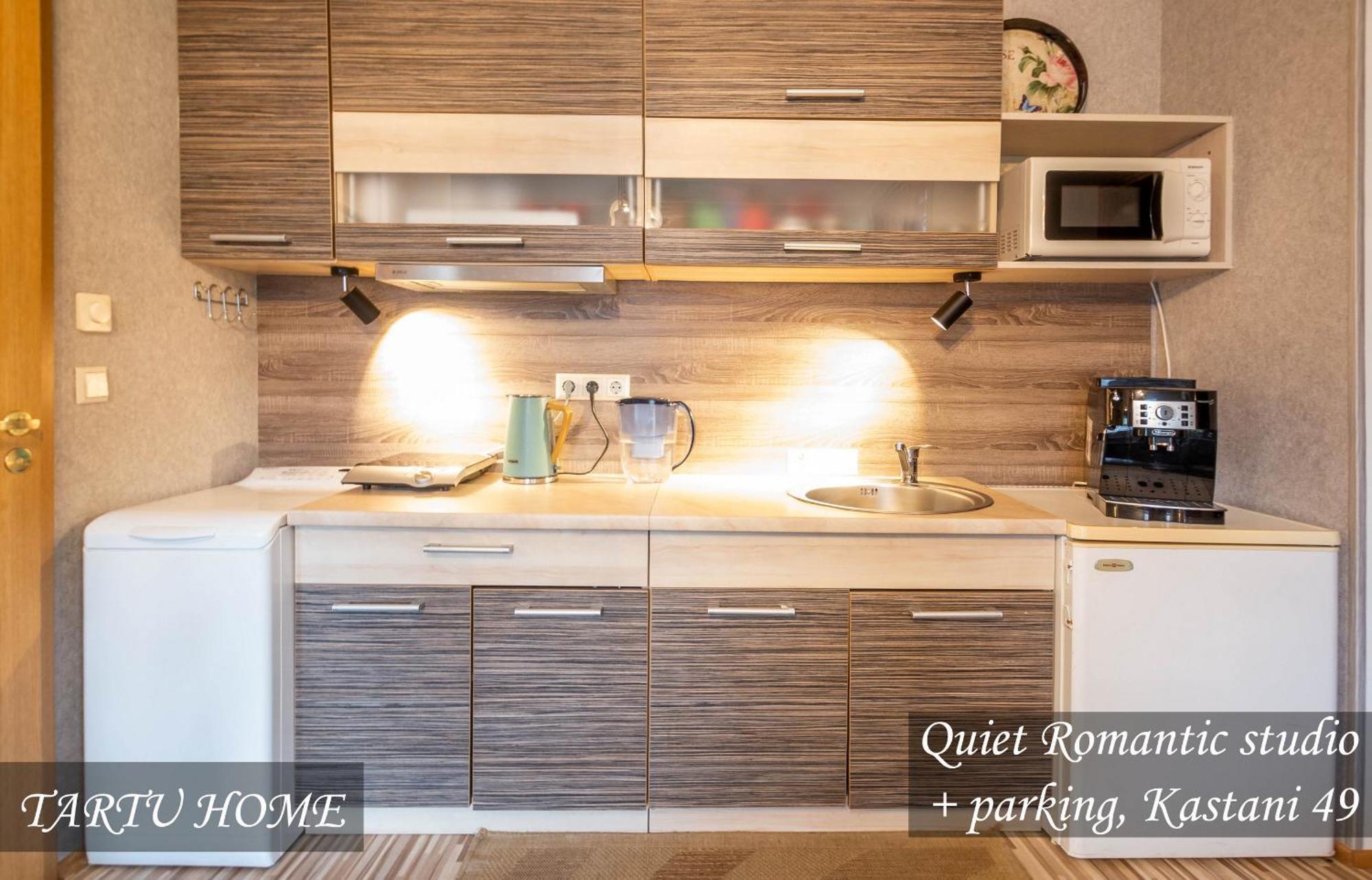 Quiet Romantic Studio Plus Parking, Tartu Home Exteriér fotografie