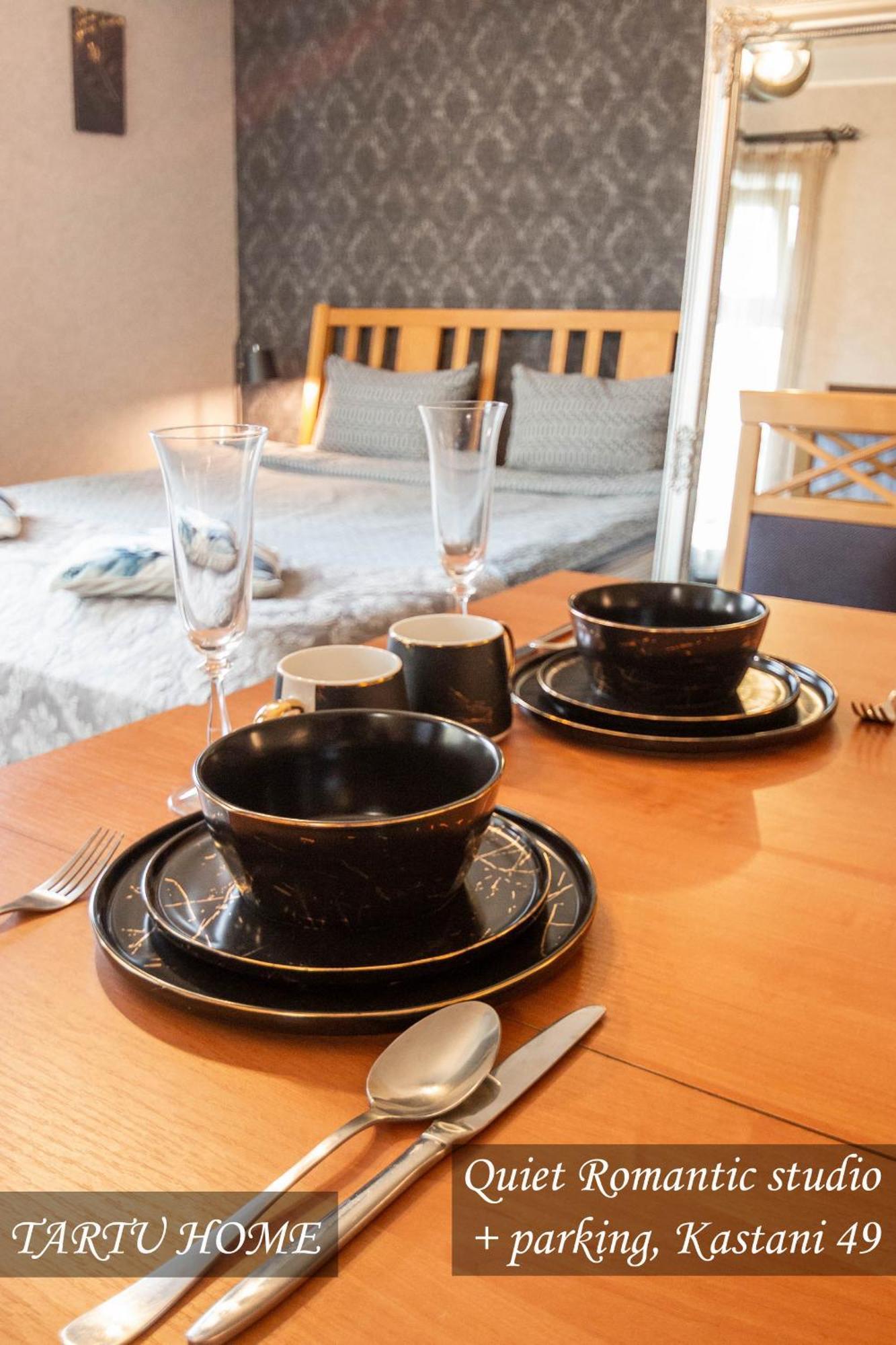 Quiet Romantic Studio Plus Parking, Tartu Home Exteriér fotografie