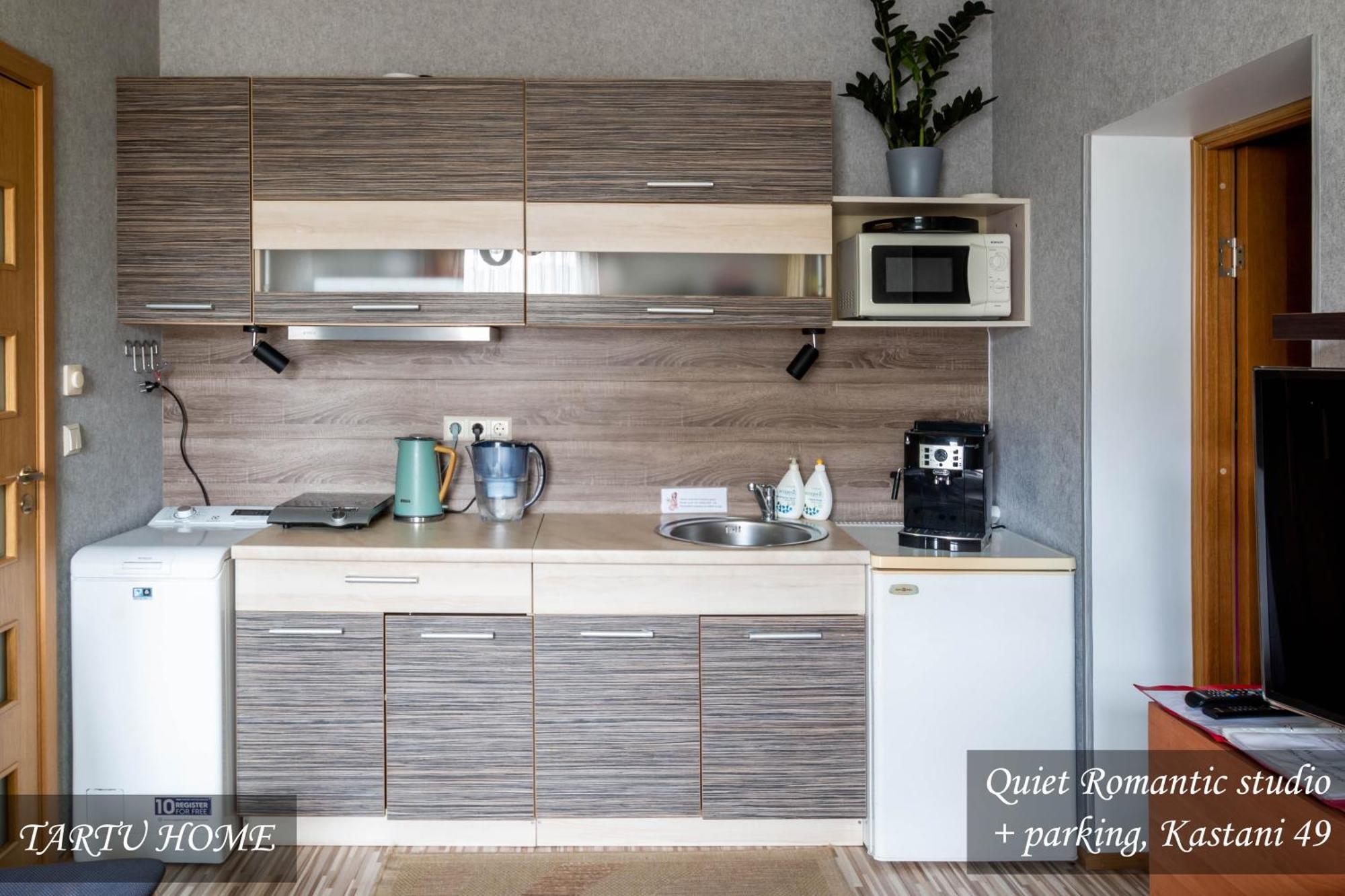 Quiet Romantic Studio Plus Parking, Tartu Home Exteriér fotografie
